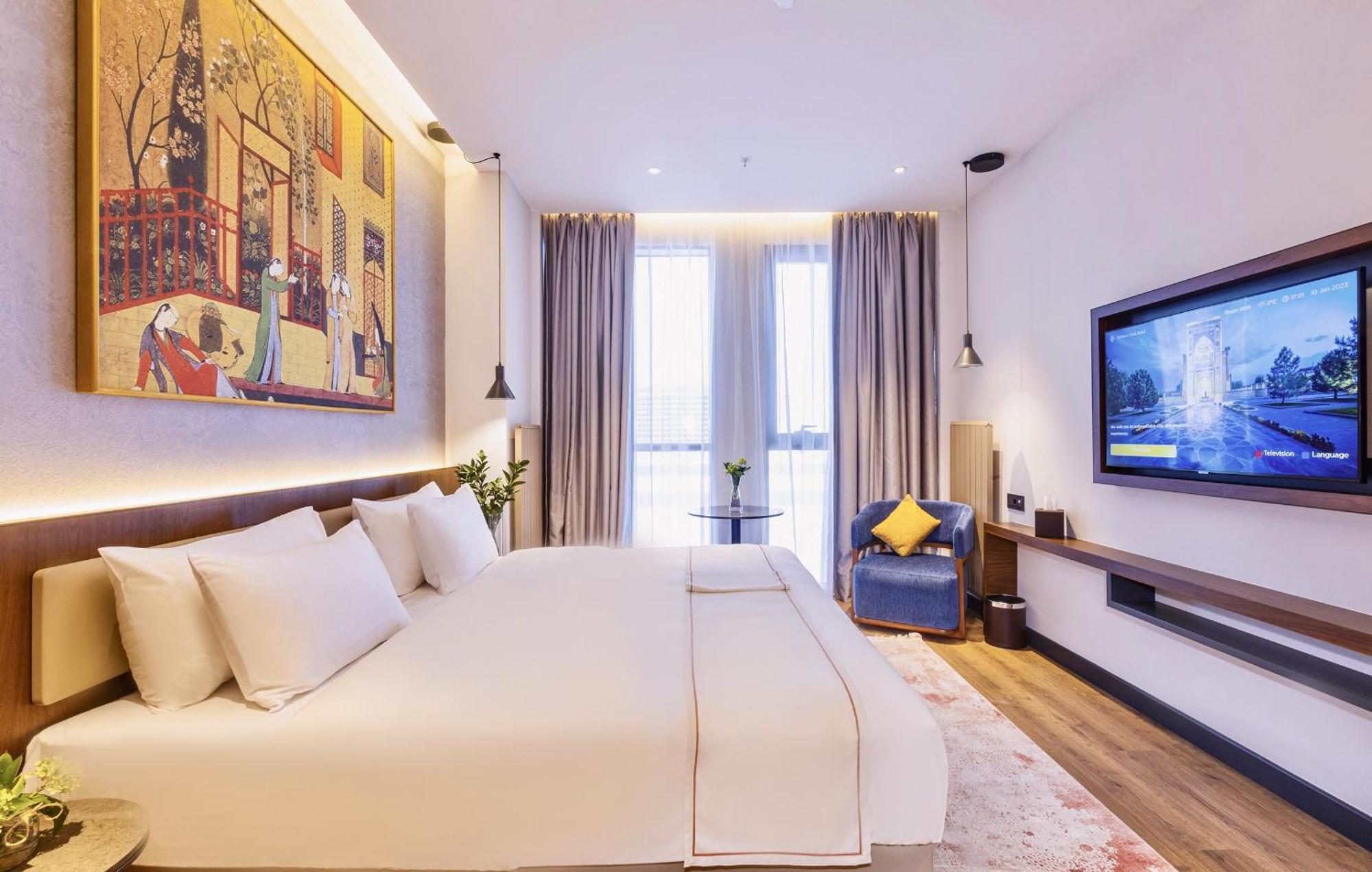 Hilton Garden Inn Samarkand Afrosiyob ภายนอก รูปภาพ