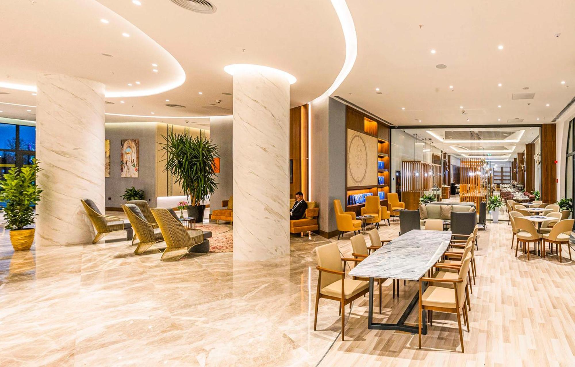 Hilton Garden Inn Samarkand Afrosiyob ภายนอก รูปภาพ